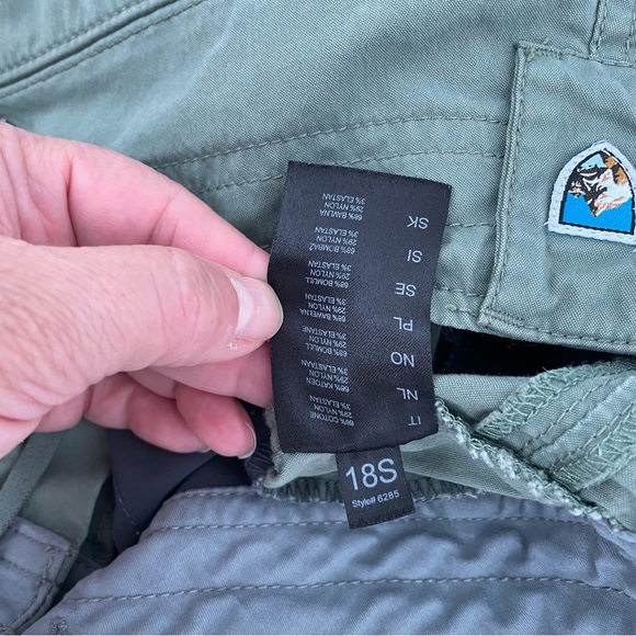 Kuhl Spire Shorts Women’s 2 Olive Green Pockets Hiking Outdoor - Picture 8 of 14